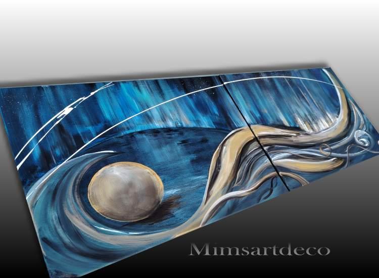 Tableau abstrait moderne