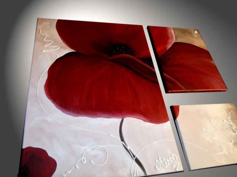 Tableau coquelicot