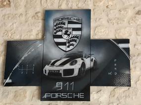 tableau Porsche personnalisé