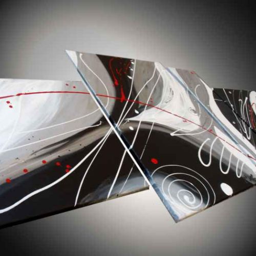 Tableau moderne Black & White