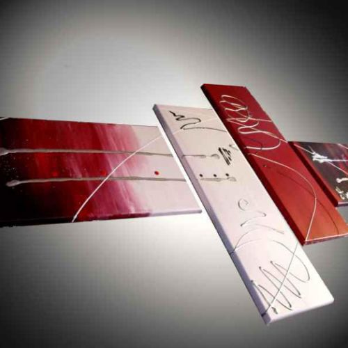 Tableau abstrait Red styl