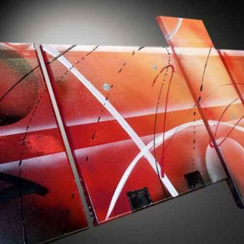 Tableau street art Feu de l‘univers