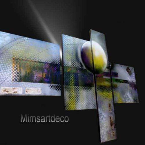 Tableaux abstrait Alveole