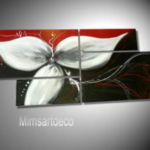 Tableau moderne effleuraison