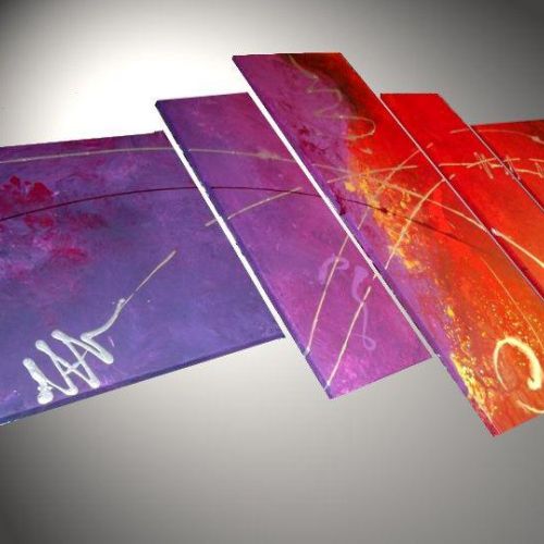 Tableau abstrait Sweety Pop