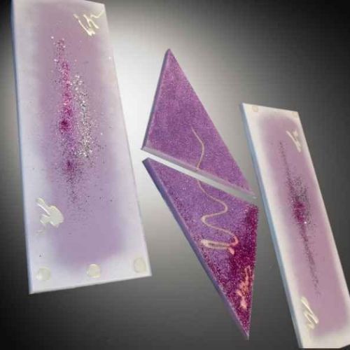 Tableau Metal Flake Mauve