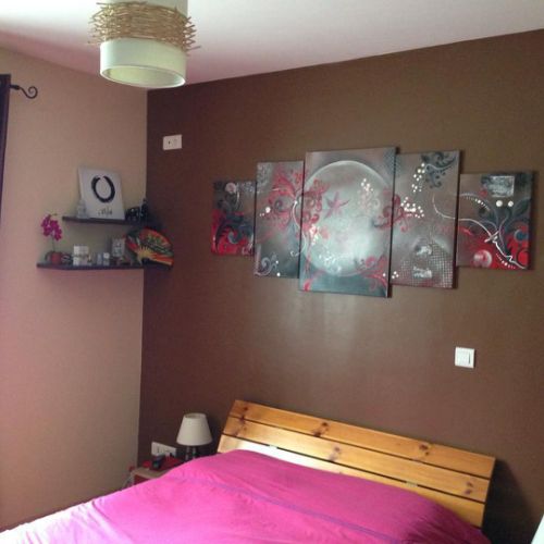 CADRE PEINTURE CHAMBRE DECO