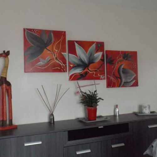 Deco peinture sur toile