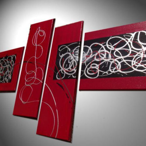 Tableau rouge Mody Pearl