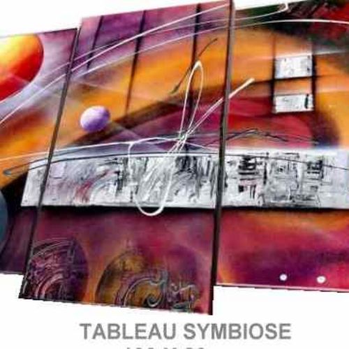 Tableau moderne Symbiose
