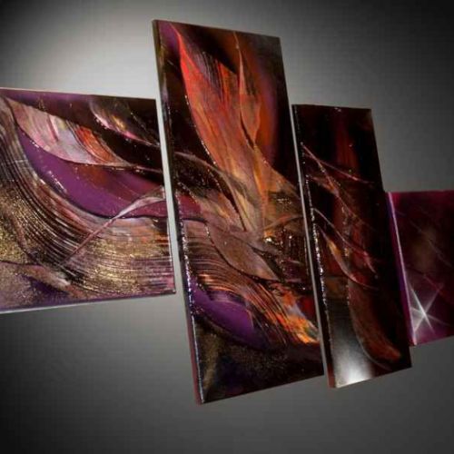 Tableau Vagues et vent