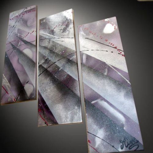 Tableau abstrait Ricochet