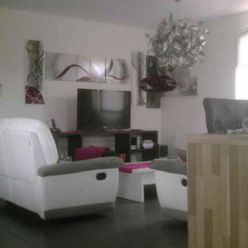 Grand tableau moderne