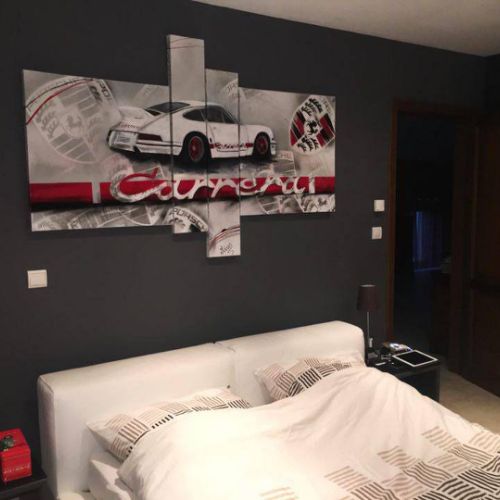 TABLEAU PORSCHE XXL DECO CHAMBRE