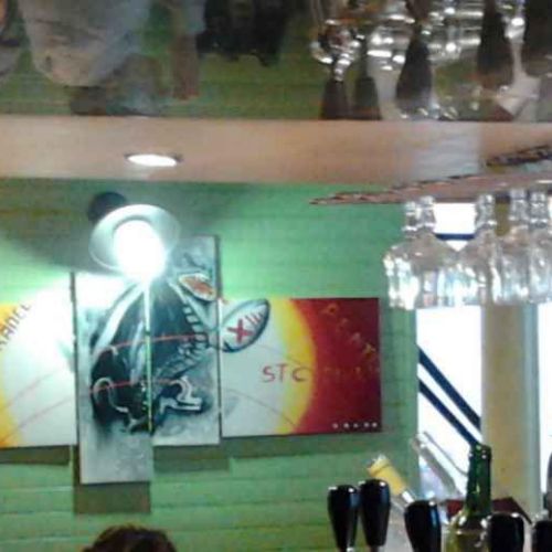 Tableau sur photo pour bar