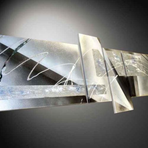 Tableau moderne Prosperité Blanc