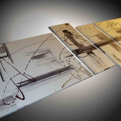 Tableau abstrait Paraphe