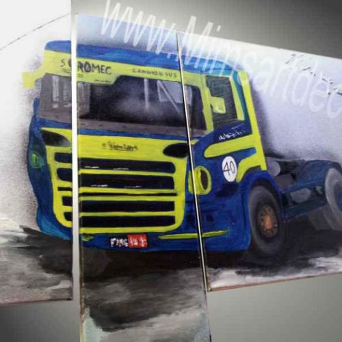 Camion Cross standard N°40 Scania P380 Rouliere Nicolas