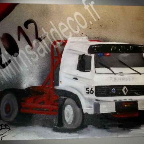 Camion cross N° 56 Renault G340 Guegan Olivier