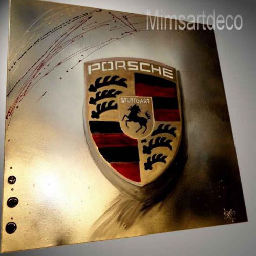 Tableau Logo Porsche 3d