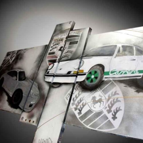 Tableau Duo Porsche