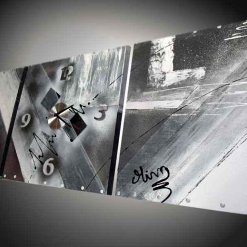 Tableaux Horloge Glacial