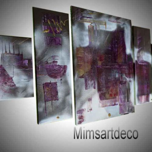 Empreinte tableaux abstraits