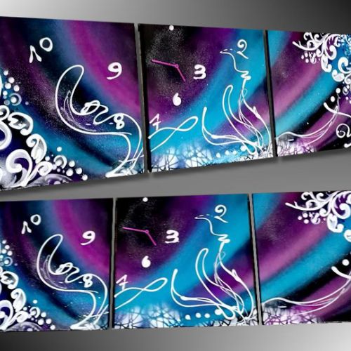 TABLEAU HORLOGE STREET ART