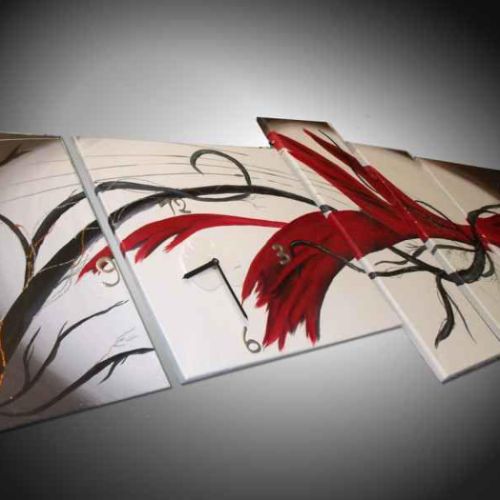 L'envolée du temps Tableau horloge