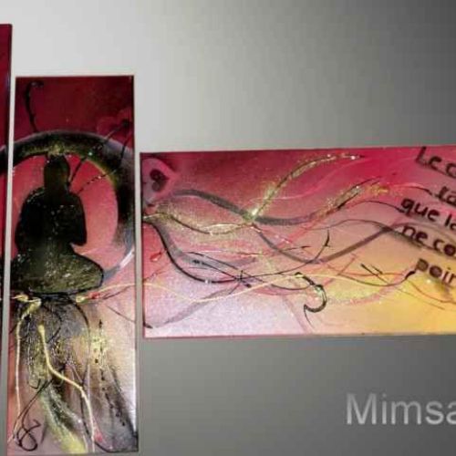 Tableau abstrait La Raison