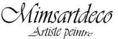 Artiste peintre Mimsartdeco